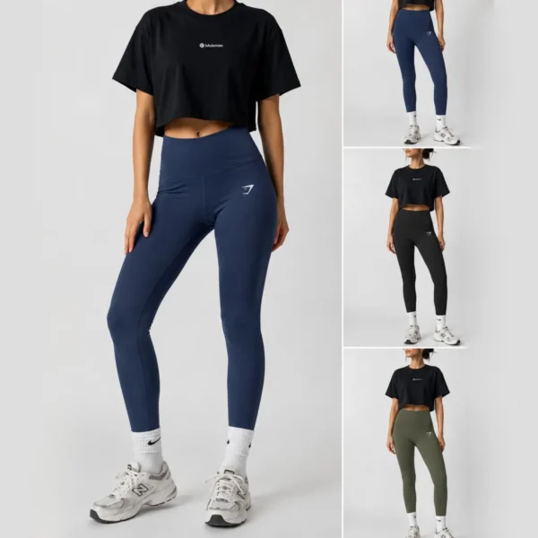 لگ وارداتی gymshark کد4447 - تصویر 2