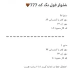 شلوار فول بگ گرم دار کد777 - تصویر 10
