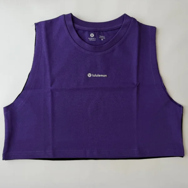 کراپ بدون آستین lululemon کد 2328 - تصویر 3