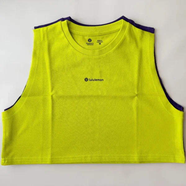 کراپ بدون آستین lululemon کد 2328 - تصویر 6