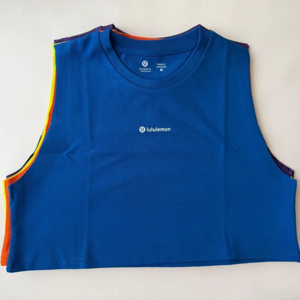 کراپ بدون آستین lululemon کد 2328 - تصویر 4